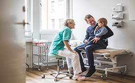 Undersökningsrum med hygien
